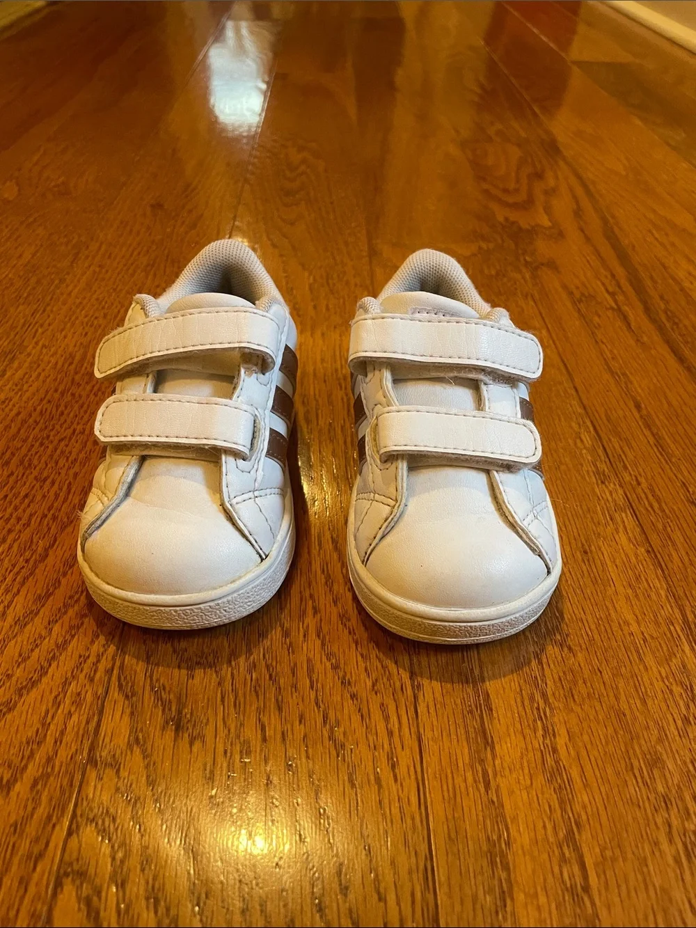 Toddler Converse & Adidas size 5 Shoe Bundle Converse is New!